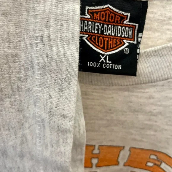 Vintage 90s Beast with the Best Harley Davidson Taz 1993 Single Stitch Adult XL - Picture 2 of 4